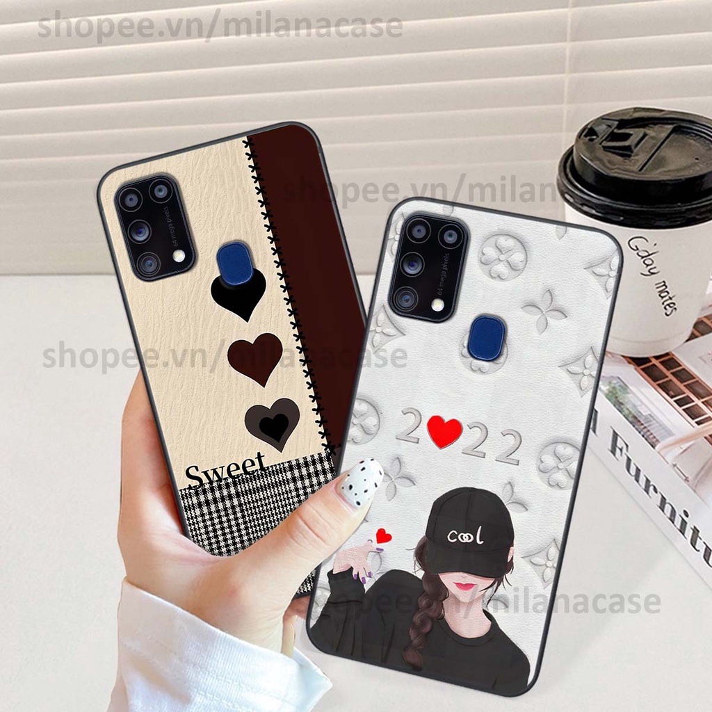 Ốp Samsung M31 hình trái tim be love tình yêu siêu đẹp, cá tính, thời trang