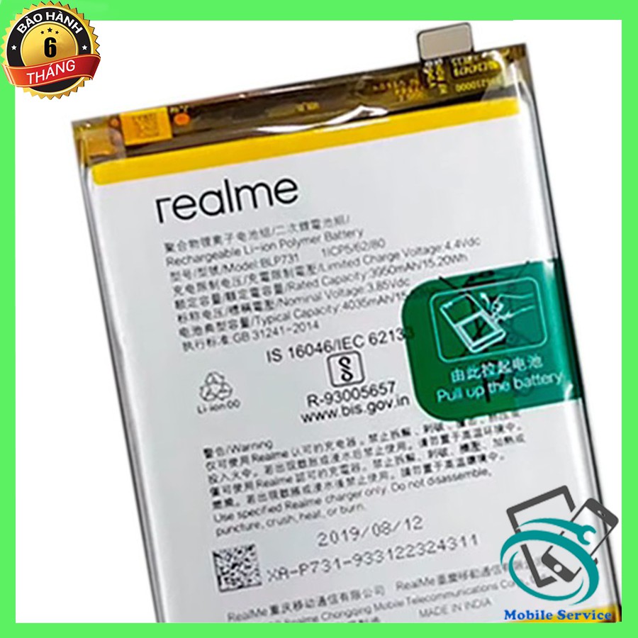 Pin OPPO BLP731 OPPO REALME 5 / REALME 5I, REALME 5 Pro Zin bảo hành 6 tháng