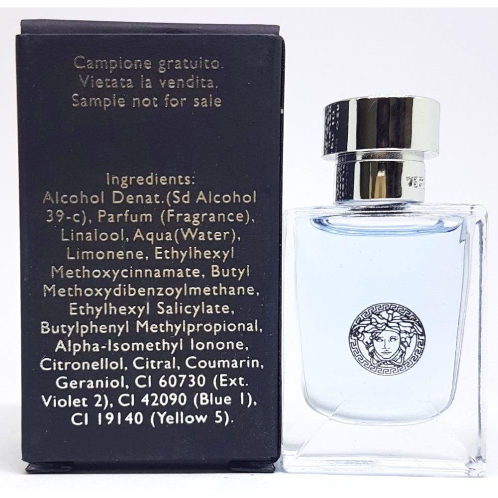 Nước hoa mini VERSACE POUR HOMME Eau de toilette chai 5 ml chính hãng