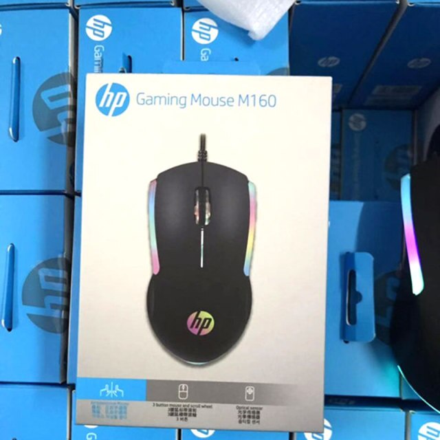 HChuột Game Thủ HP M160 Led RGB- Tự Thay Đổi Màu -Hàng Chất Lượng Cao