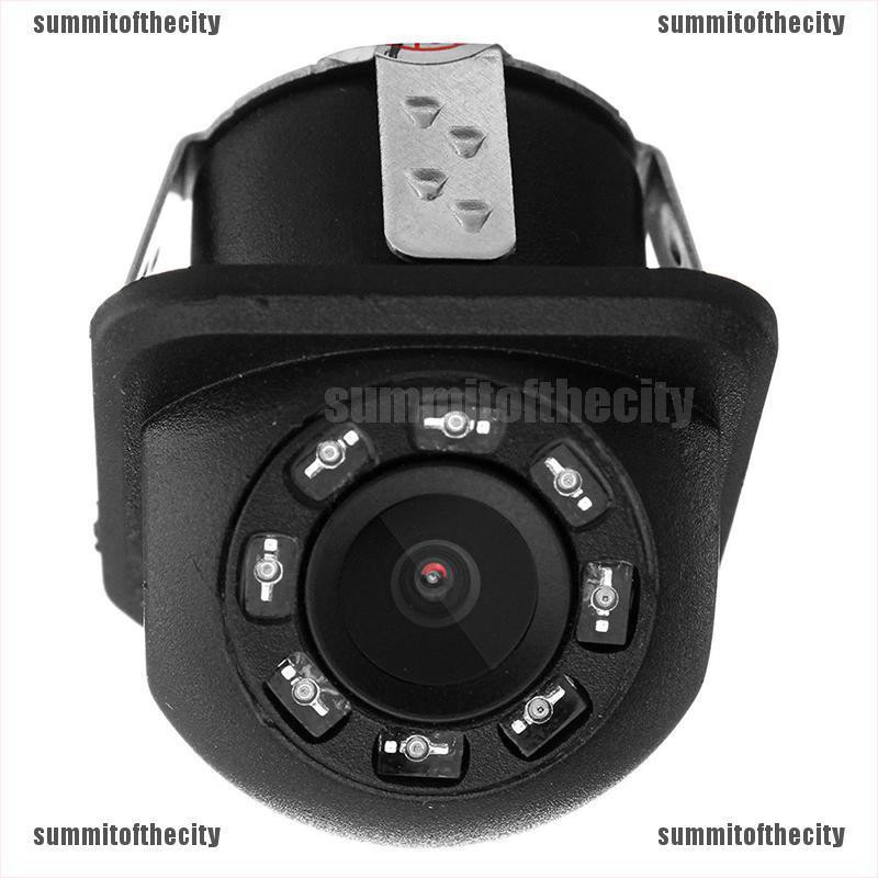 Trang Điểm 170° Camera Lùi CMOS 8 Bóng LED Chống Thấm Nước Cho Xe Hơi