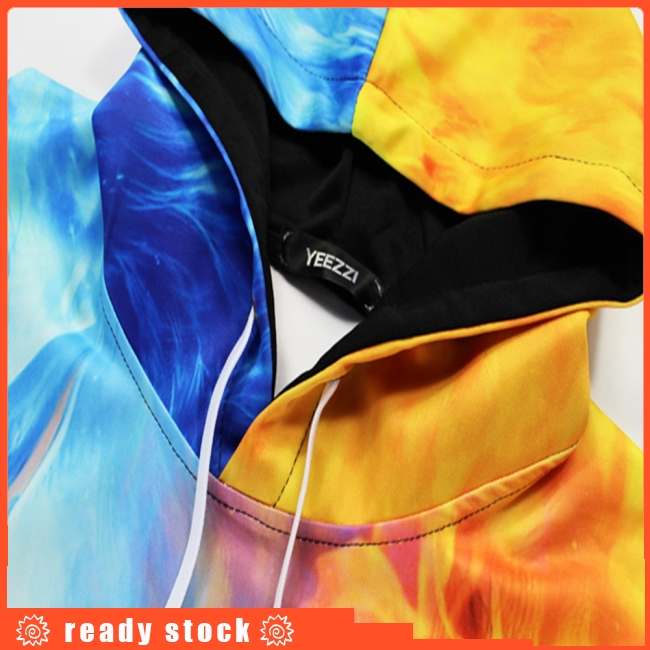 Ái hoodie 3D in hình sói phong cách cá tính