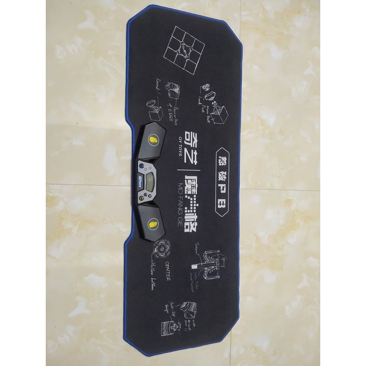 Timer + Thảm rubik to QIYI mới 99%
