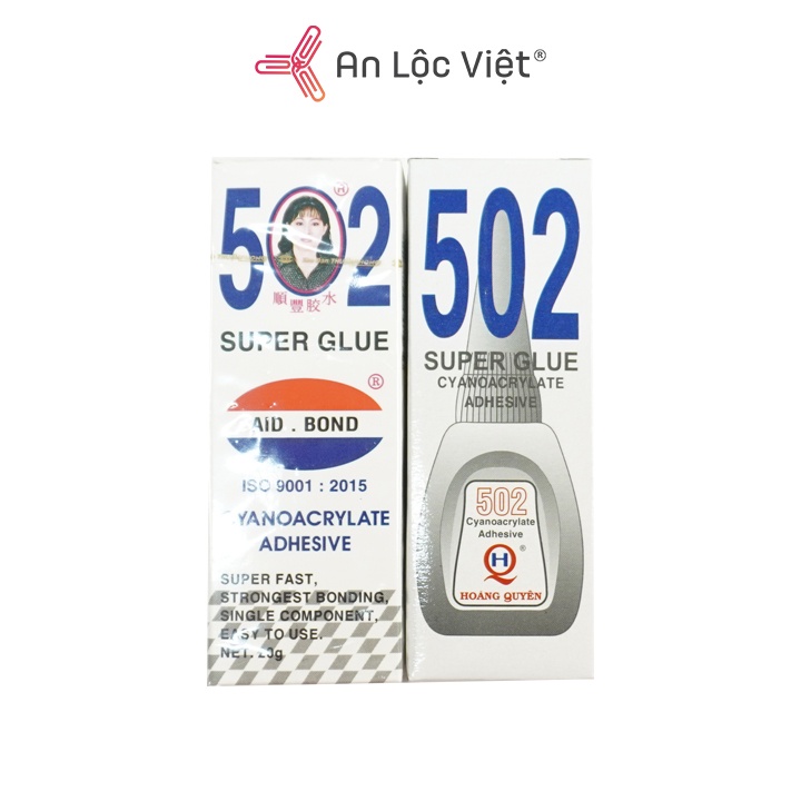 Set 5 chai Keo dán sắt 502 Hoàng Quyên - Thuận Phong