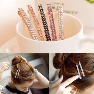 Kẹp tóc dáng dài đính đá lấp lánh cho nữ
