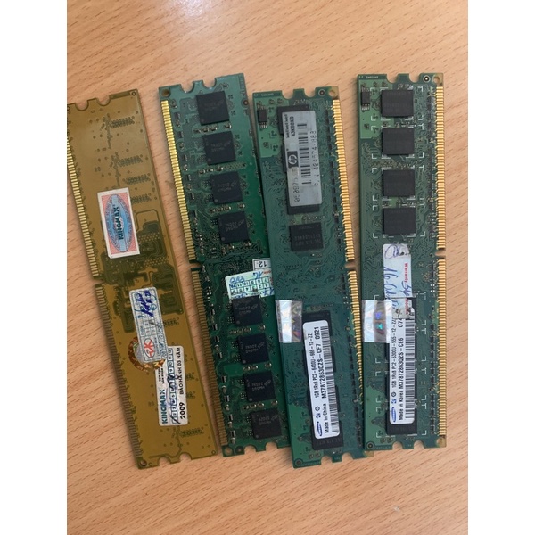 Ram máy bàn ddr2 nhiều hiệu