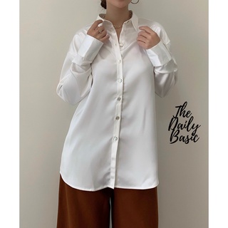 (THE DAILY BASIC) - ÁO SƠ MI SUZIE SATIN