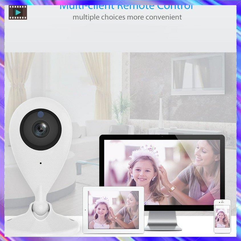 Webcam Thông Minh Không Dây Có Chế Độ Nhìn Đêm Và Điều Khiển Từ Xa