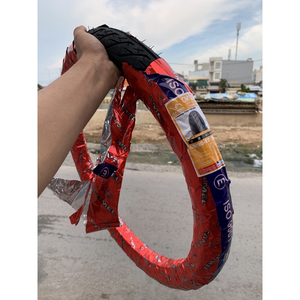 [ Siêu Rẽ] Võ Camel 45 50 60 70 80 Gai dunlop Siêu rẽ có size cho các dòng xe máy bản niêng 17inch