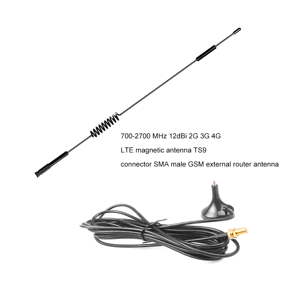 Anten cốc hút không dây tăng cường tín hiệu wifi 2G 3G 4G LTE 12DBI 1.5M CRC9 TS9 SMA tùy chọn tiện lợi | BigBuy360 - bigbuy360.vn