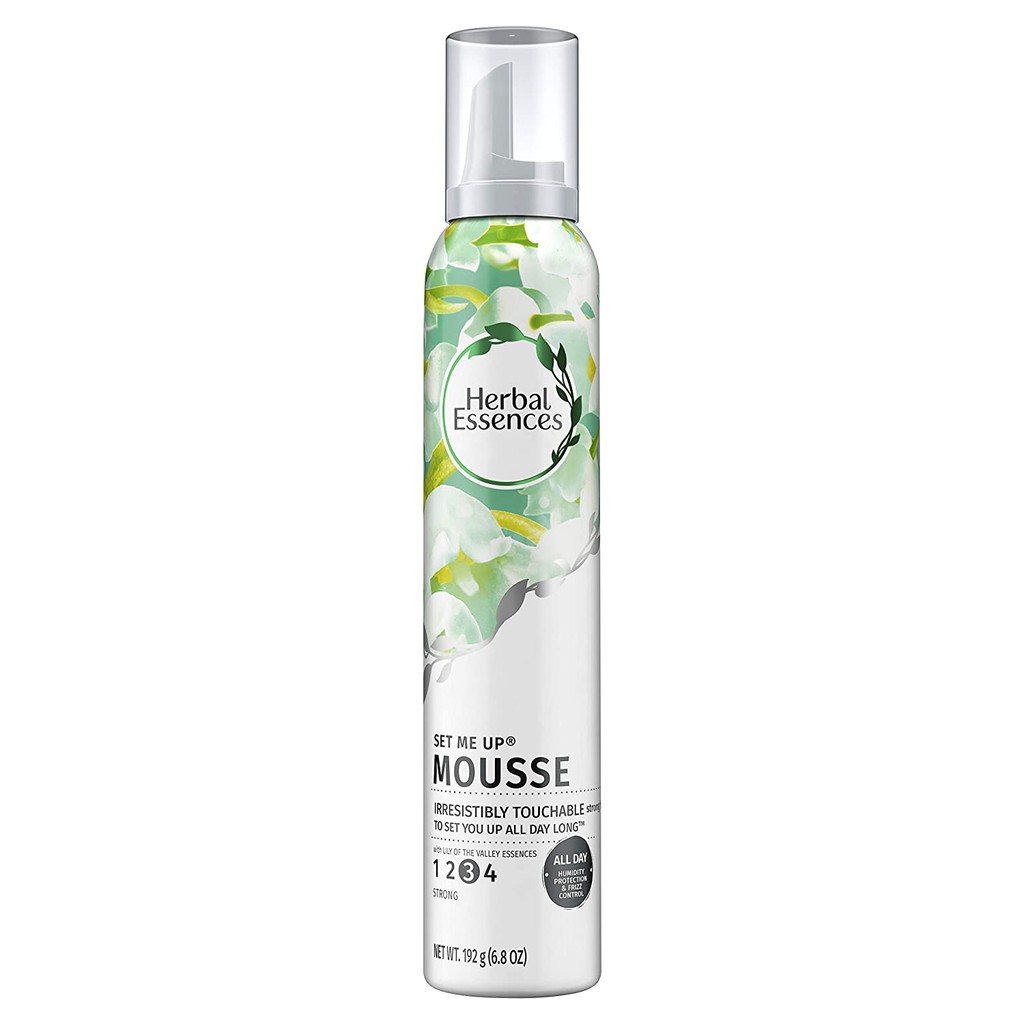 Mousse tạo hình tóc Herbal Essences Set Me Up Mousse 192g (Mỹ)