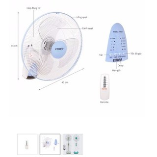 Remote điều khiển quạt Senko