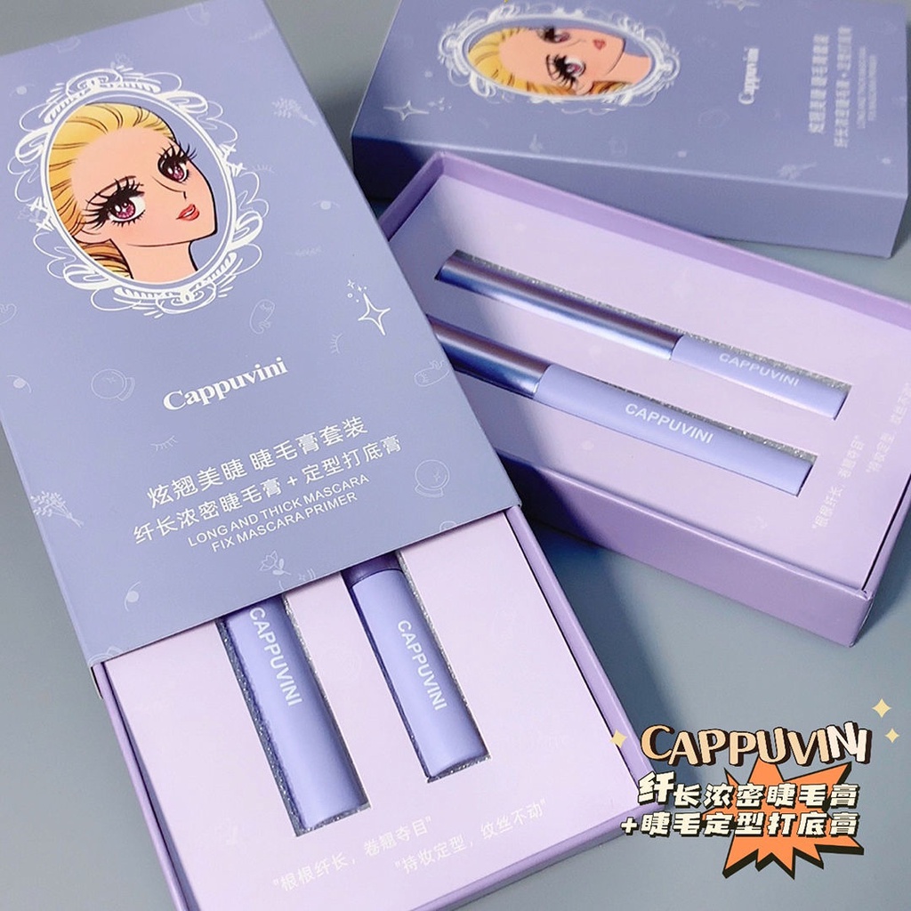 Mascara Kháng Nước Chuốt Mi Dài/Cong Tự Nhiên Không Lem Nhòe Thích Hợp Làm Quà Tặng
