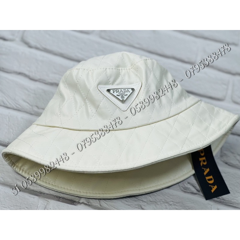 MŨ BUCKET DA PU - NÓN TAI BÈO DA NHẬP PHỐI LOGO PRA VẢI MỀM XỊN CAO CẤP FROM UNISEX THỜI TRANG HOT