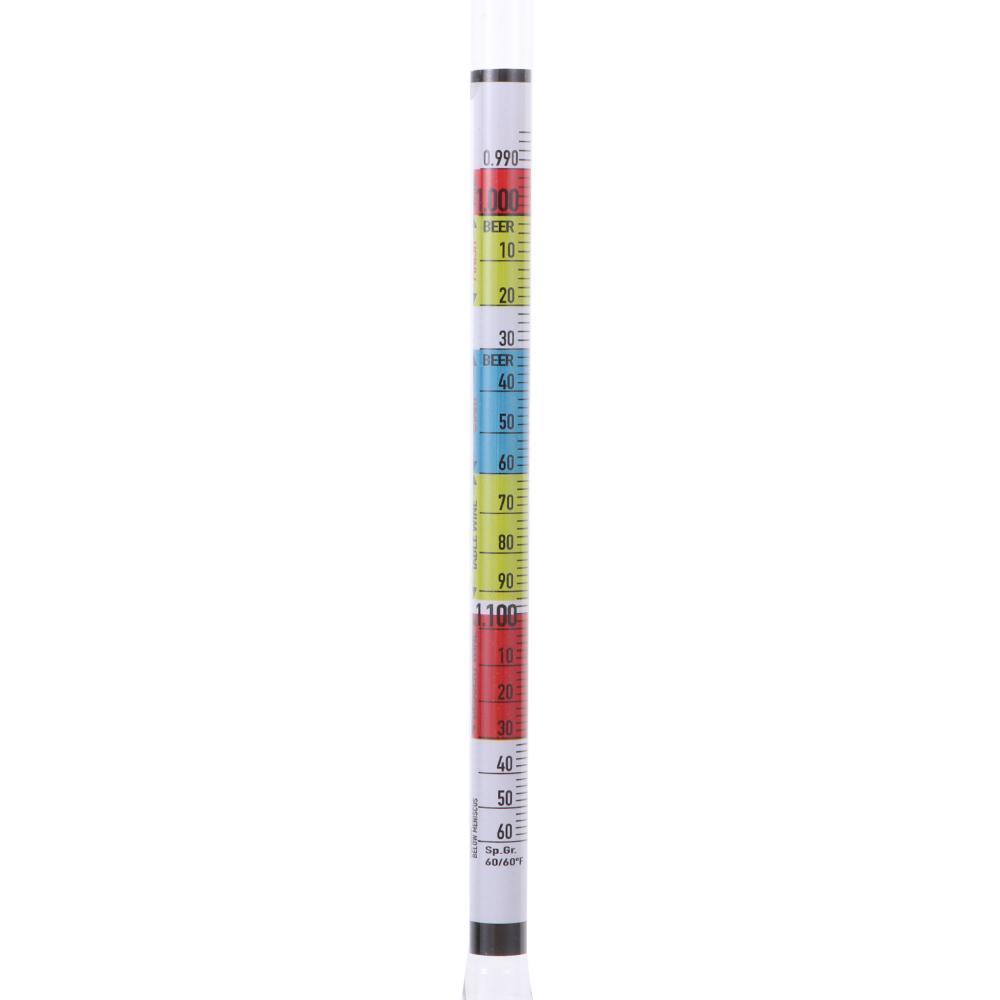 Thiết Bị Đo Nồng Độ Hydrometer ABV Bia 3 Thang Đo Trọng Lực Tại Nhà