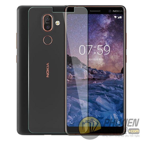 Combo 3 kính cường lực Nokia 7 Plus chống vỡ chống xước màn hình / Giá Rẻ