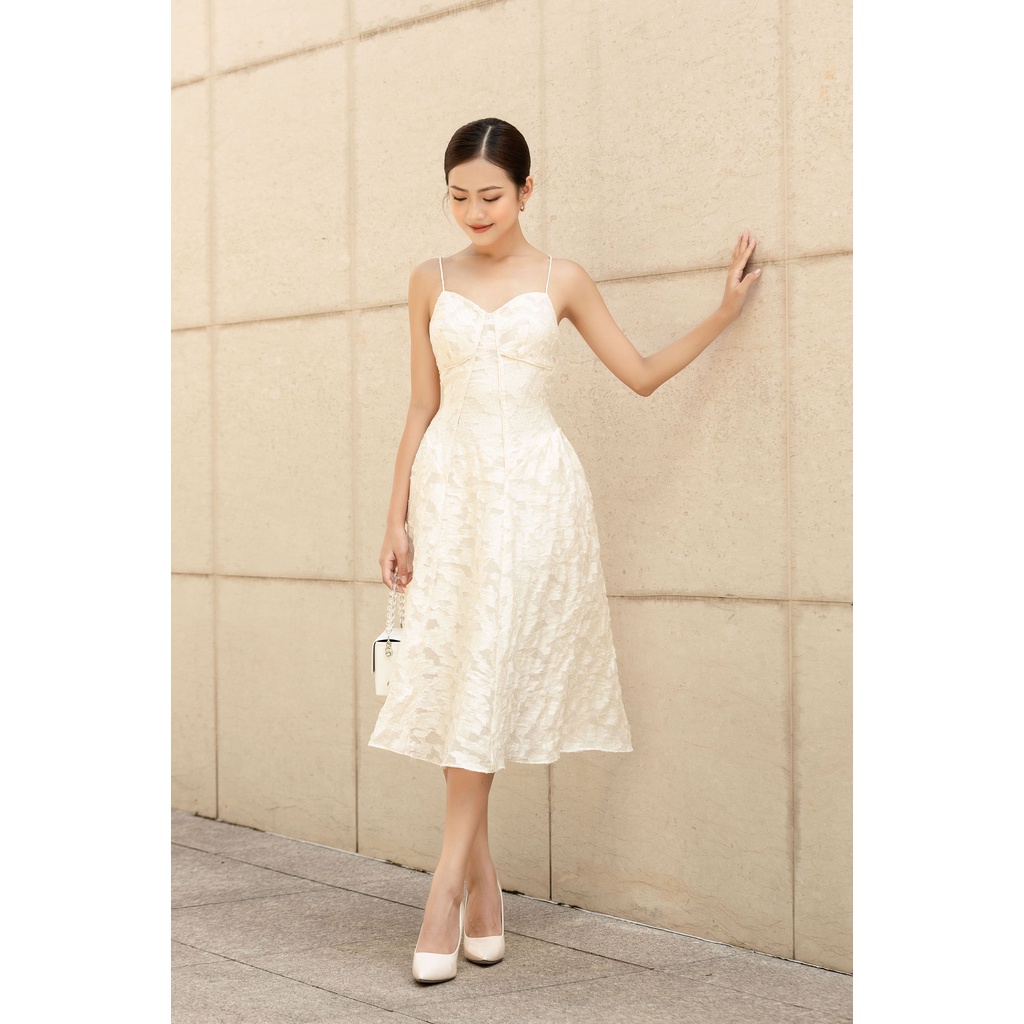 OLV - Đầm Cream Rose Dress