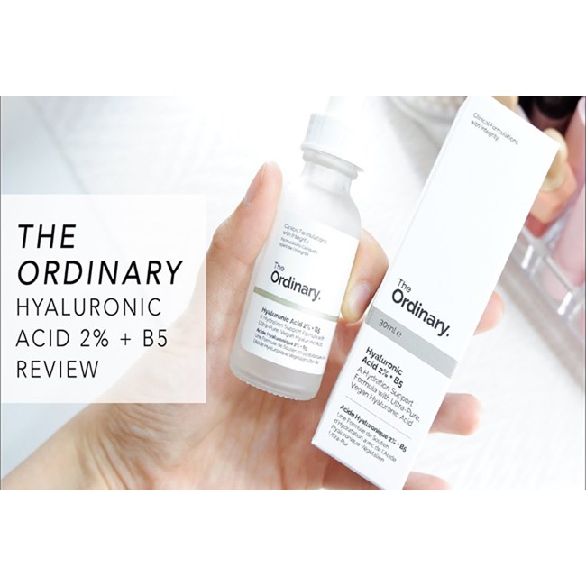 Tinh Chất Cấp Nước, Phục Hồi Da The Ordinary Hyaluronic Acid 2% + B5 30ml