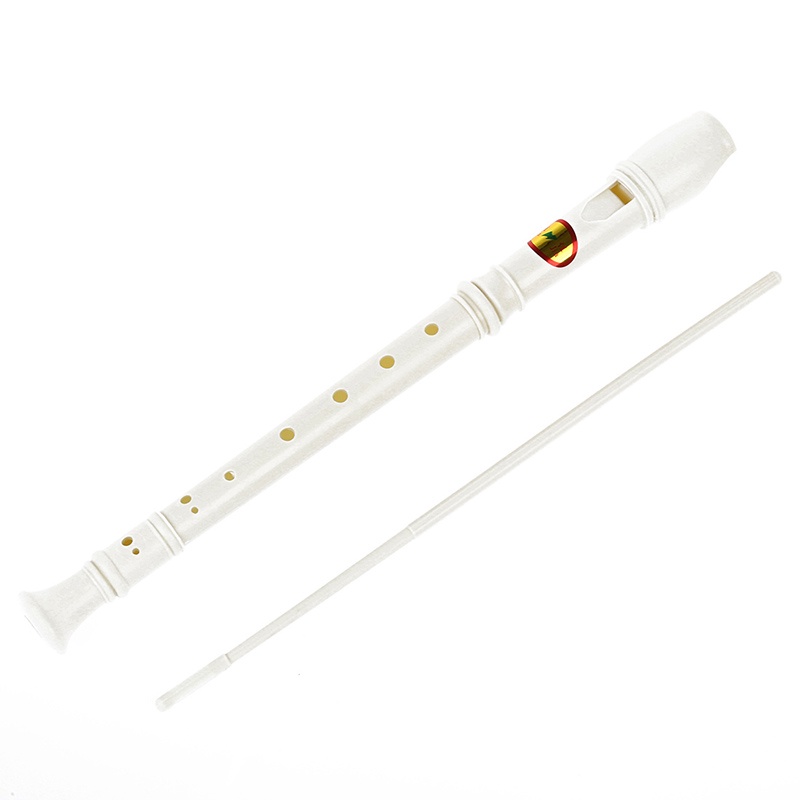 Sáo Nhựa 8 Lỗ Off White Làm Sạch Máy Ghi Âm Chuyên Dùng Cho Học Sinh