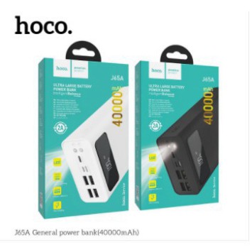 HDGD [CHÍNH HÃNG] Sạc Dự Phòng Dung Lượng Lớn 30000mAh/40.000mAh Hoco J65 Hỗ Trợ 4 Cổng USB Có Đèn LED BẢO HÀNH 12 THÁNG