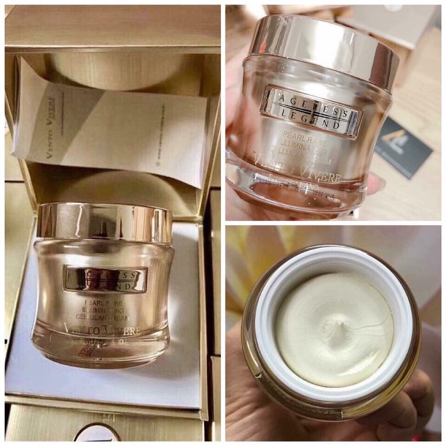 KEM VENTO VIVERE  PEARL LÀM TRẮNG DA THUỴ SỈ