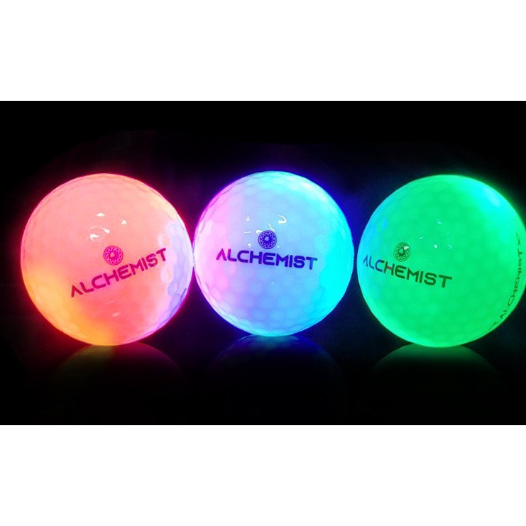 Set 3 quả Bóng Golf sáng Alchemist mix 3/5 màu Hàn Quốc chính hãng