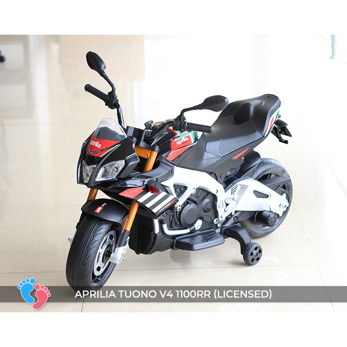 Mô tô điện Licensed APRILIA TUONO cho bé BABY PLAZA V4 1100RR