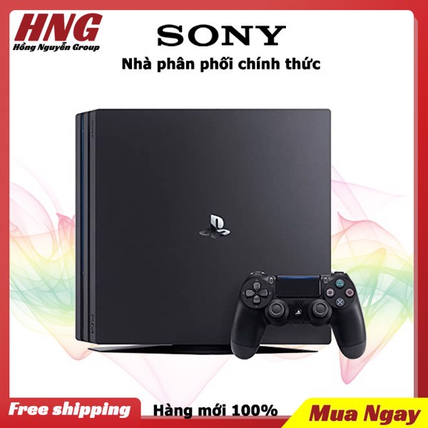 Máy chơi game PS4 Pro OM Bundle 2 CUH-7218B OM2 + 1 tay cầm + 2 đĩa game - Hàng phân phối chính hãng - Bảo hành 2 năm