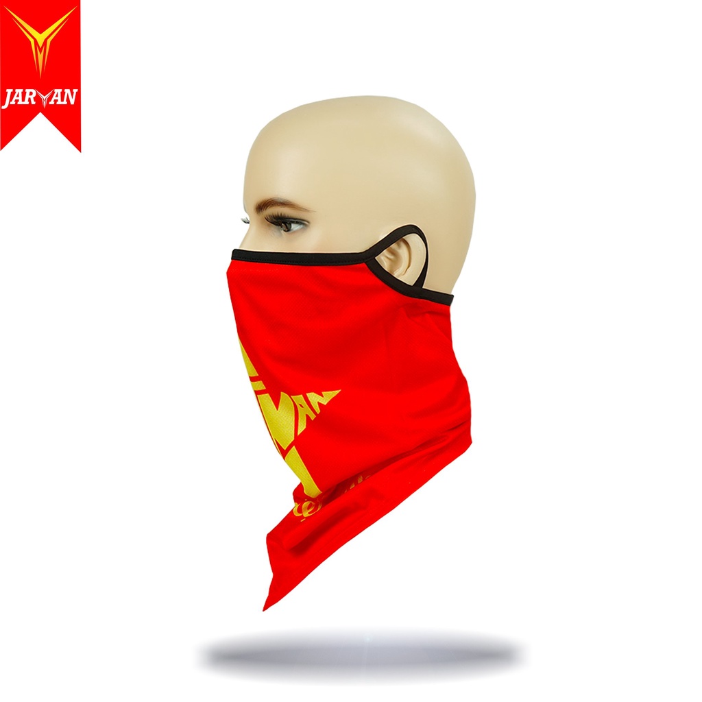 khẩu trang đa năng đi phượt JARVAN II chống nắng, chống bụi hình cờ Việt Nam