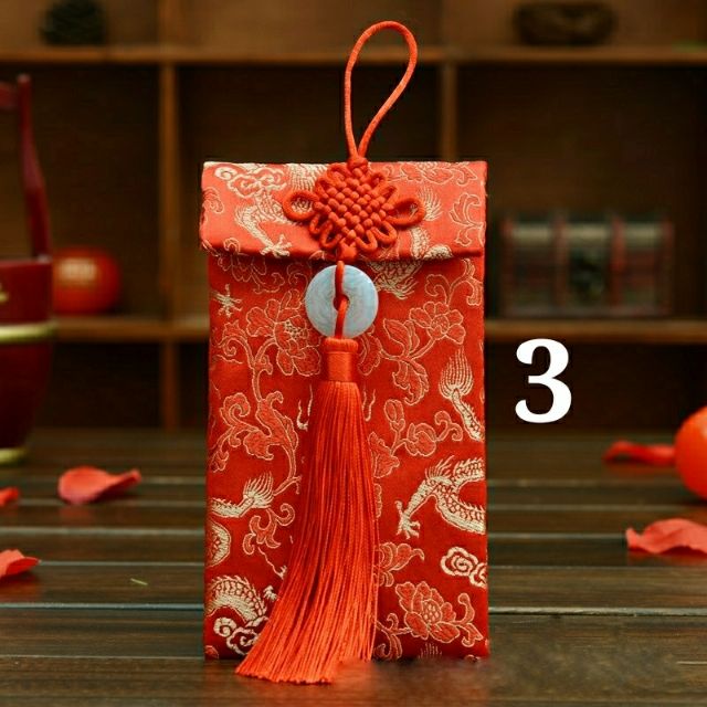 Bao Lì Xì Vải Gấm cao cấp, bao lì xì mừng tuổi, đặt mâm tráp ăn hỏi (Giá 1 Bao)(Có Clip+ Ảnh Thật)