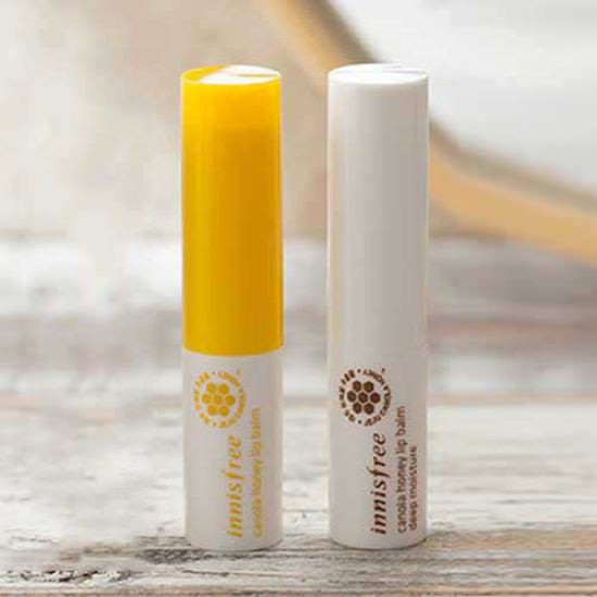 Son dưỡng ẩm môi Innisfree Canola Honey Lip Balm