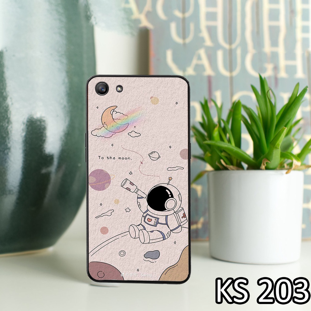 Ốp lưng Oppo A59 - Oppo F1S - Oppo F1 Plus - Ốp in hình Phi hành gia cực hot