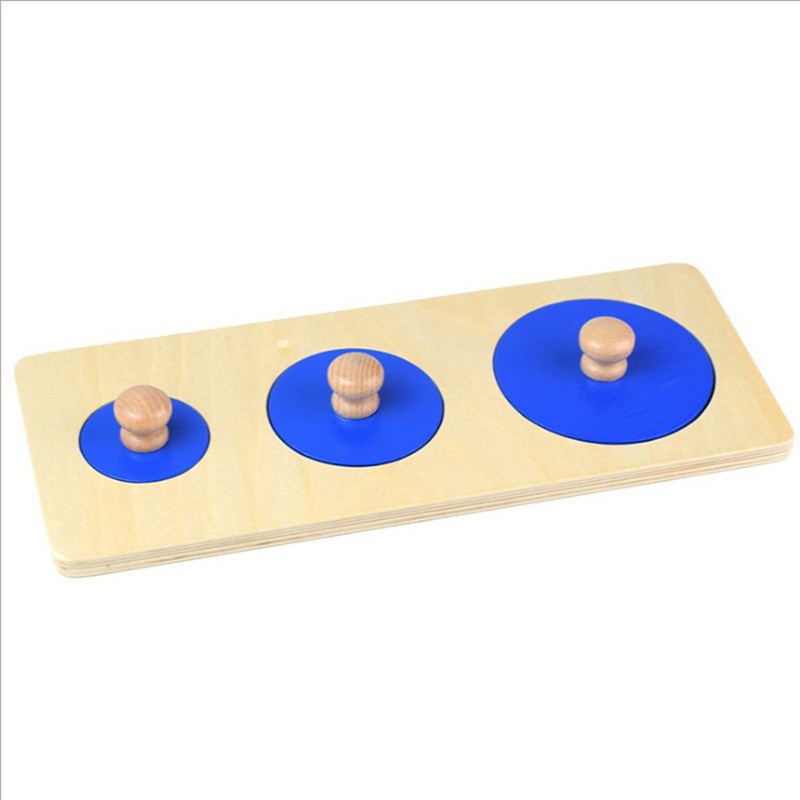 Đồ Chơi Xếp Hình - bảng hình dạng Montessori bằng Gỗ Nhiều Màu Cho Bé