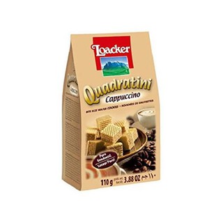 Bánh xốp kem Loacker vị cà phê Cappuccino – túi 110gr