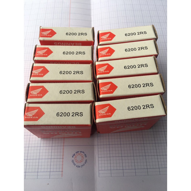 Vòng bi xe máy Honda các loại 6200, 6201, 6202, 6203, 6300, 6301, 6302, 6303