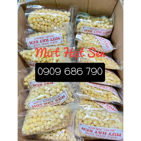 1kg Mứt Hạt sen Huế thơm ngon hảo hạn hàng đặc biệt