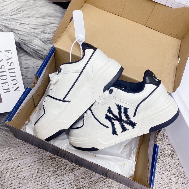 GIÀY M.L.B CHUNKY LINER NY BLA.CK WHITW SC