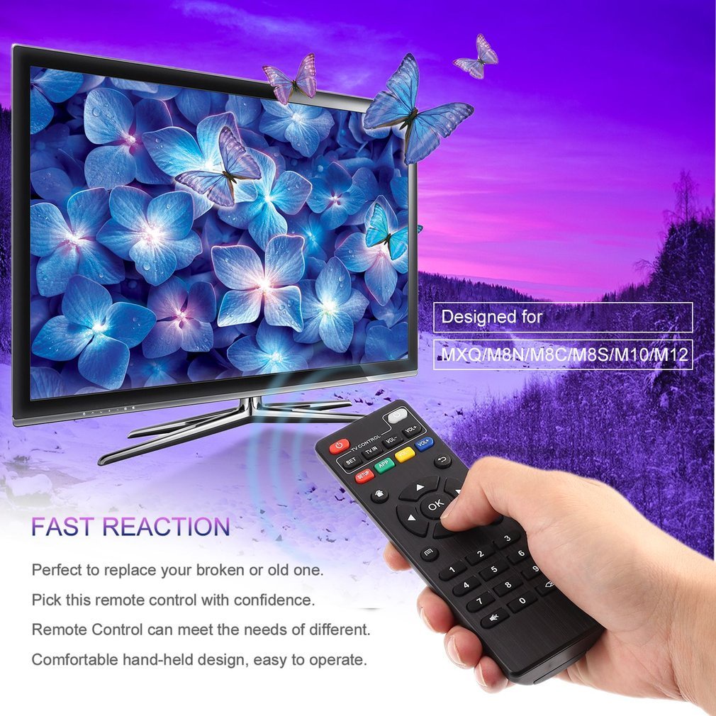 Điều Khiển Từ Xa Hồng Ngoại Cho TV Android MXQ/M8N
