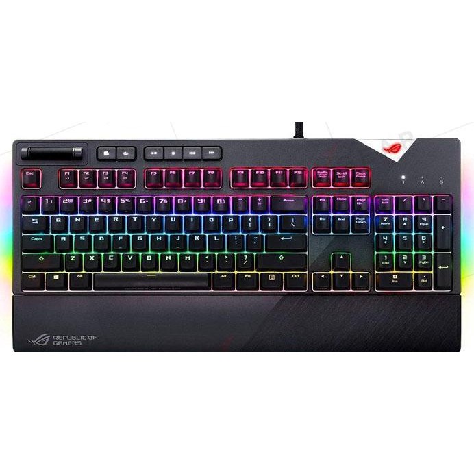 Bàn phím cơ ASUS ROG Strix Flare RGB Cherry Blue/ Red Mechanical