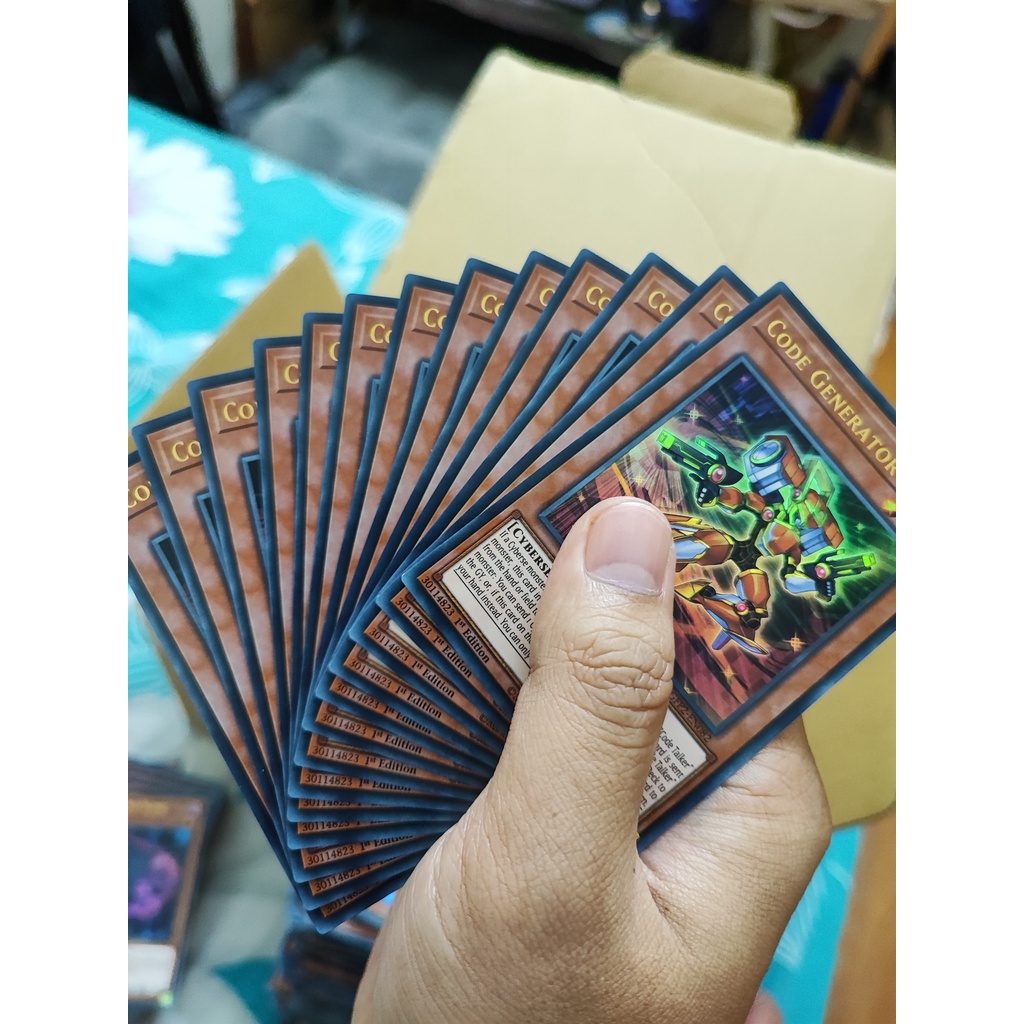 1 lá thẻ bài Code Generator - GFP2-EN082 - Ultra Rare 1st Edition