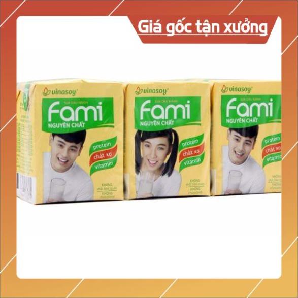 [ICLN9 giảm 5K cho đơn hàng 50k]  Thùng sữa FAMI NGUYÊN CHẤT 36h/TH