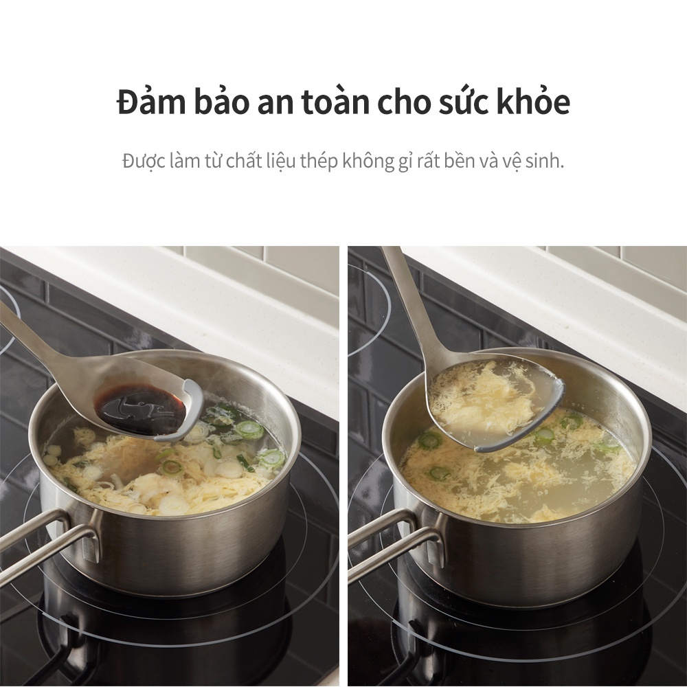 Bộ dụng cụ nhà bếp 6 món Lock&amp;Lock Kitchen Tools Set - màu xám CKT330S01
