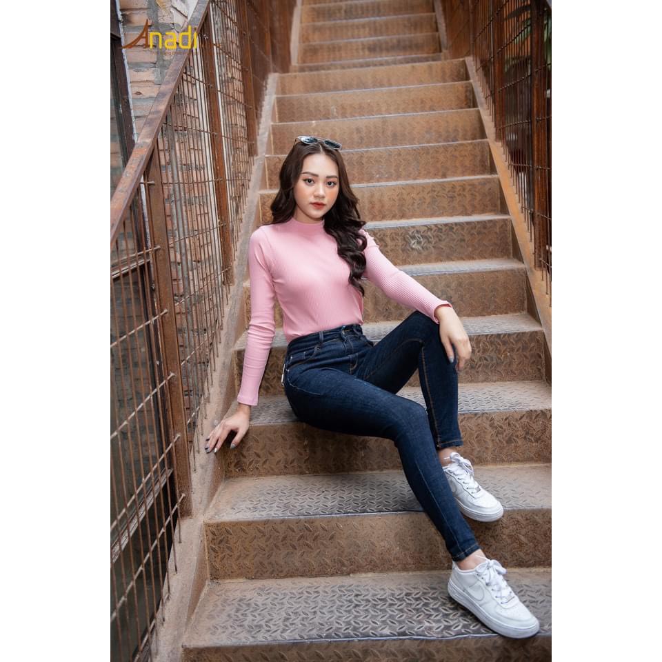 Quần jean nữ bigsize kimfashion, quần jean lưng cao size lớn gd1 60-90kg