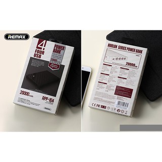 Sạc Dự Phòng Remax RPP-104 20000mAh