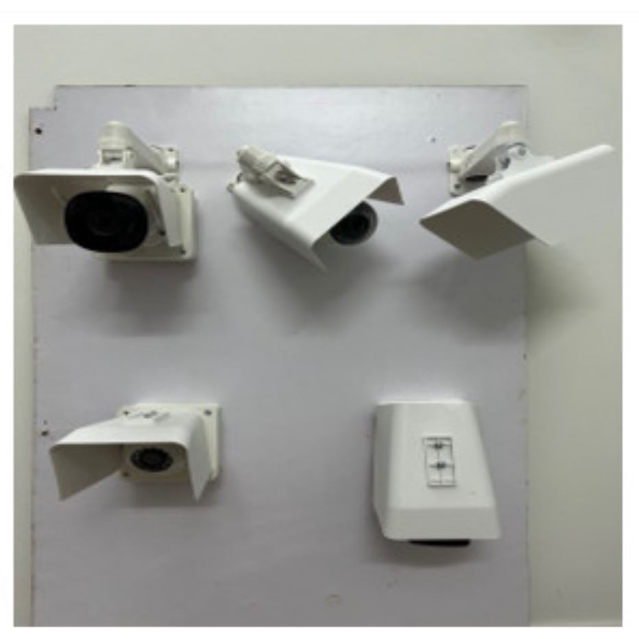 Vỏ che camera ngoài trời nhựa PVC,kèm chân đế xoay,bảo vệ camera mùa mưa bão,phù hợp imou,ezviz,kbone,dahua,hikvision