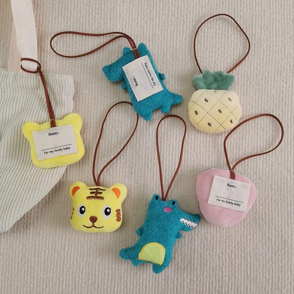LANFY Móc Khóa Hình Gấu Bông Bằng Cotton PP Dễ Thương Chống Thất Lạc