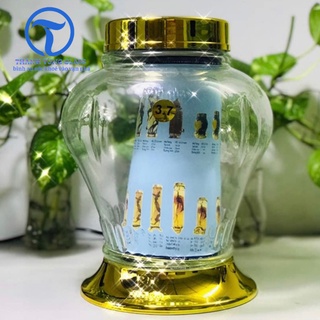 Bình ngâm rượu sâm thủy tinh Phú Hoà 3.7 lít