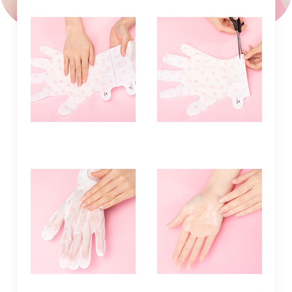 [Hàng mới về] Mặt nạ tay/ chân Qipin dưỡng ẩm và tẩy tế bào chết cho da mềm mại và chất lượng cao