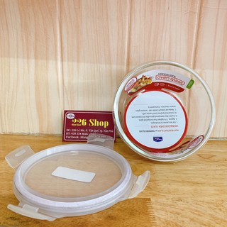 Thố thuỷ tinh Lock&Lock 600ml [hàng công ty] . Thố tròn 600ml