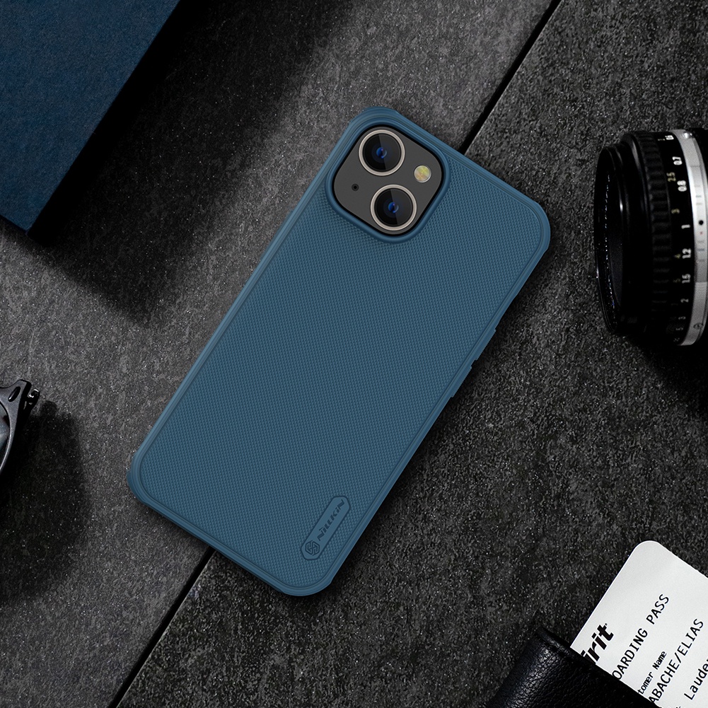 Ốp điện thoại NILLKIN bằng tpu và pc siêu mỏng mặt nhám chống va đập thích hợp cho iPhone 14 Plus